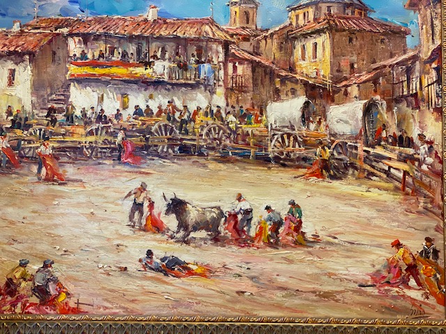 картина «Испанская коррида»