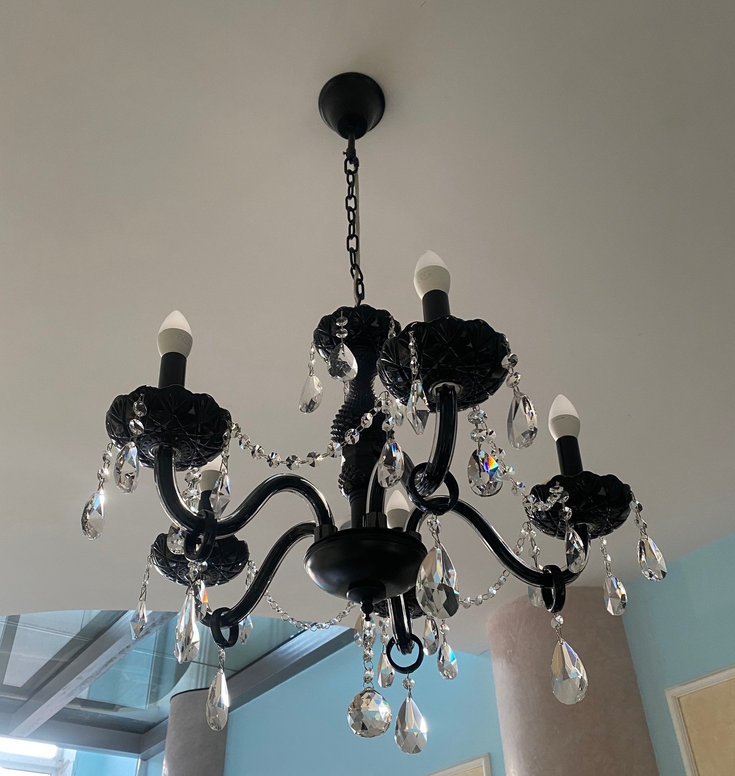 Люстра Black_Crystal