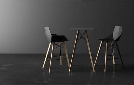 барные стулья Faz wood bar