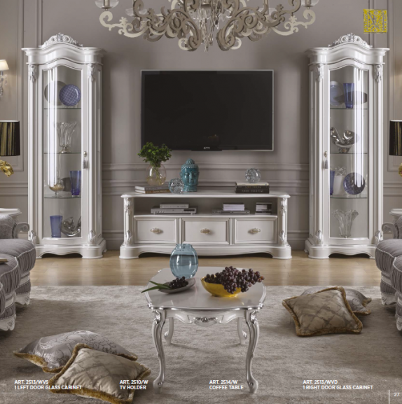 витрины и тумба ТВ Vittoria
