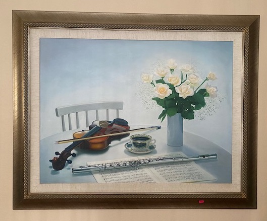картина Скрипка и кларнет